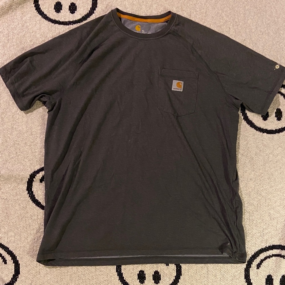 Carhartt Men's Dark Gray Pocket Tee
